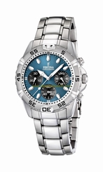Festina Watches : F16635/2 Quartz Chronograph Stainless Steel Men Watch