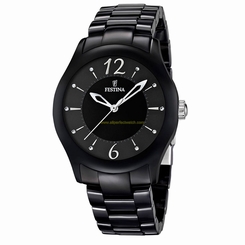 Festina Watches : F16638/2 Black Dial Ceramic Men Watch