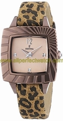 Festina Watches : F16651/1 Quartz Beige Dial Women Watch