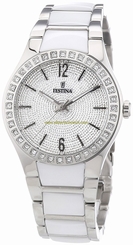 Festina Watches : F16657/1 Silver Dial Stainless Steel Band Women Watch
