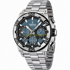 Festina Watches : F16658/3 Quartz Chronograph Date Blue Dial Men Watch