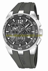 Festina Watches : F16668/5 Quartz Chronograph Gray Dial Date Rubber Men Watch