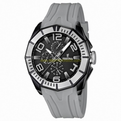 Festina Watches : F16670/5 Quartz Day Date Gray Rubber Men Watch