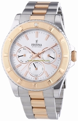 Festina Watches : F16692/1 Silver Dial Luminescent Hands Women Watch
