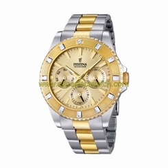Festina Watches : F16696/2 Quartz Gold Women Watch