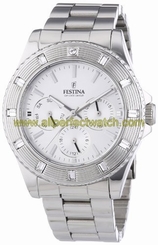 Festina Watches : F16697/1 Quartz White/grey Women Watch
