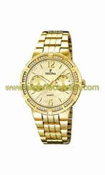 Festina Watches : F16701/2 Quartz Gold Women Watch