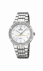 Festina Watches : F16703/1 Silver Dial Other Material Band Women Watch