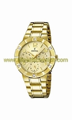 Festina Watches : F16708/2 Quartz Gold Women Watch