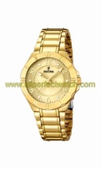 Festina Watches : F16727/1 Quartz Gold Women Watch