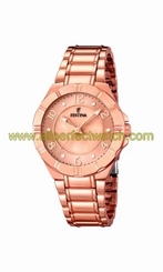 Festina Watches : F16728/1 Quartz Gold Women Watch
