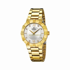 Festina Watches : F16732/4 Silver Dial Stainless Steel Band Men Watch