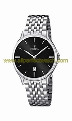 Festina Watches : F16744/4 Quartz Black Men Watch