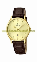 Festina Watches : F16747/2 Quartz Gold Men Watch