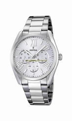 Festina Watches : F16750/1 White Dial Day & Date 24 Hour Men Watch
