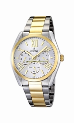 Festina Watches : F16751/1 White Dial Day & Date 24 Hour Men Watch