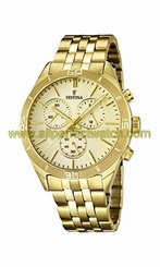 Festina Watches : F16764/2 Quartz Gold Men Watch