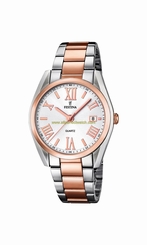 Festina Watches : F16795/1 Silver Dial Stainless steel Band Women Watch