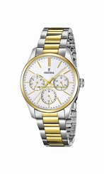 Festina Watches : F16814/1 Silver Dial Stainless Steel Plated Women Watch