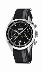 Festina Watches : F16827/3 Quartz Chronograph Date Nylon Men Watch