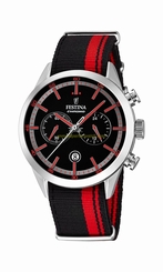Festina Watches : F16827/4 Quartz Chronograph Date Nylon Men Watch