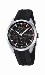Festina Watches : F16829/4 Black Dial Rubber Band Men Watch