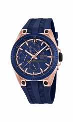 Festina Watches : F16835/2 Blue Dial Rubber Band Women Watch