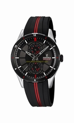 Festina Watches : F16841/2 Black Dial Rubber Band Women Watch
