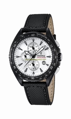 Festina Watches : F16847/1 White Dial Stopwatch Men Watch