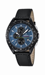 Festina Watches : F16847/3 Blue Dial Stopwatch Men Watch