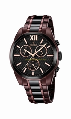 Festina Watches : F16859/1 Black Dial Stainless Steel Band Men Watch