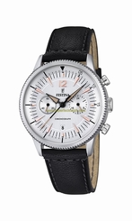 Festina Watches : F16870/1 White Dial Stopwatch Men Watch