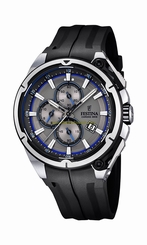 Festina Watches : F16882/3 Grey Dial Rubber Band Men Watch