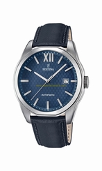 Festina Watches : F16885/3 Blue Dial Display Type : Analogue Water-restistant (bar) : 10 Diameter (without crown) in mm/inches : 43 / 169 Weight in g/ounces : 81 / 286 Men Watch