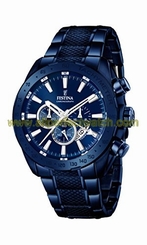 Festina Watches : F16887/1 Quartz Chronograph Date Stainless Steel Men Watch