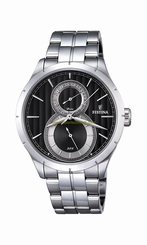 Festina Watches : F16891/6 Black Dial 24 Hour Display Men Watch