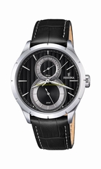 Festina Watches : F16892/6 Black Dial 24 Hour Display Men Watch