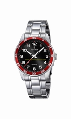 Festina Watches : F16905/3 Black Dial Luminous Hands Men Watch