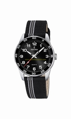 Festina Watches : F16906/4 Black Dial Luminous Hands Men Watch