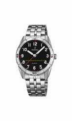 Festina Watches : F16907/3 Black Dial Luminous Hands Men Watch