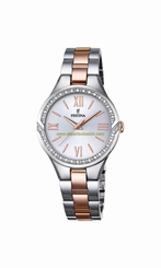 Festina Watches : F16917/1 Silver Dial Stainless Steel Women Watch