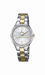Festina Watches : F16918/1 Silver Dial Stainless Steel Women Watch
