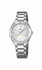 Festina Watches : F16921/1 Silver Dial Stainless Steel Band Men Watch