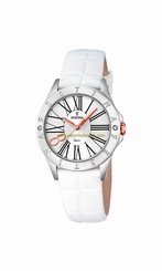 Festina Watches : F16929/1 Silver Dial Calfskin Band Men Watch