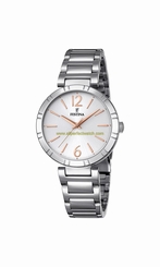 Festina Watches : F16936/1 Silver Dial Stainless Steel Women Watch