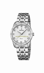 Festina Watches : F16940/1 Silver Dial Stainless Steel Women Watch