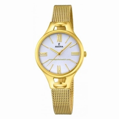 Festina Watches : F16951/1 Silver Dial Stainless Steel Plated Women Watch