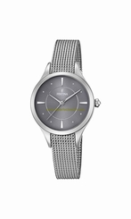 Festina Watches : F16958/2 Grey Dial Stainless Steel Women Watch