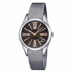 Festina Watches : F16962/2 Grey Dial Stainless Steel Women Watch