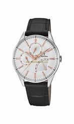 Festina Watches : F16974/1 Silver Dial Stainless Steel Men Watch